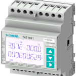 7KT1662 Instrumento de medida SENTRON 7KT PAC1600, trifásico, 5 A, perfil DIN, Modbus RT