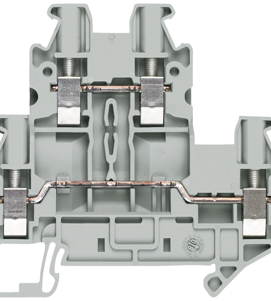 8WH1020-0AF00 Borne de dos pisos con conexión por tornillo, tamaño de borne 2,5 mm², anch
