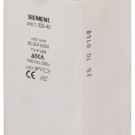 3NE1436-4E Cartucho fusible PV, con contactos de cuchilla, NH3L, In: 630 A, gPV, Un DC: 100