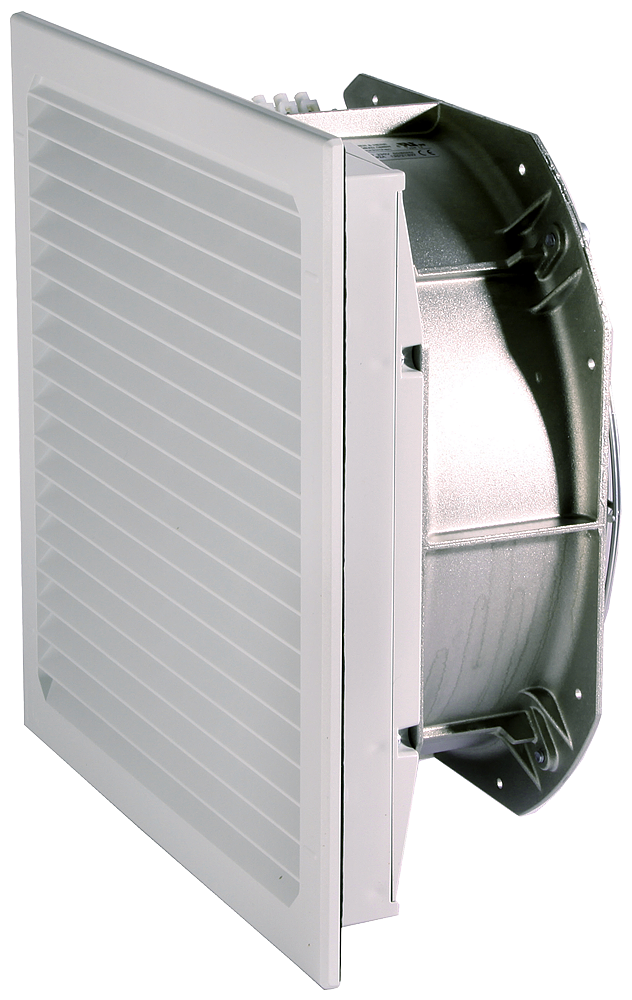 8MR6523-5LV80 Ventilador con filtro, recorte: an: 292 mm, al: 292 mm, RAL 7035, IP55
