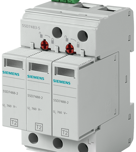 5SD7483-5 Pararrayos, tipo 2, módulos de protección enchufables, UC 750 V A