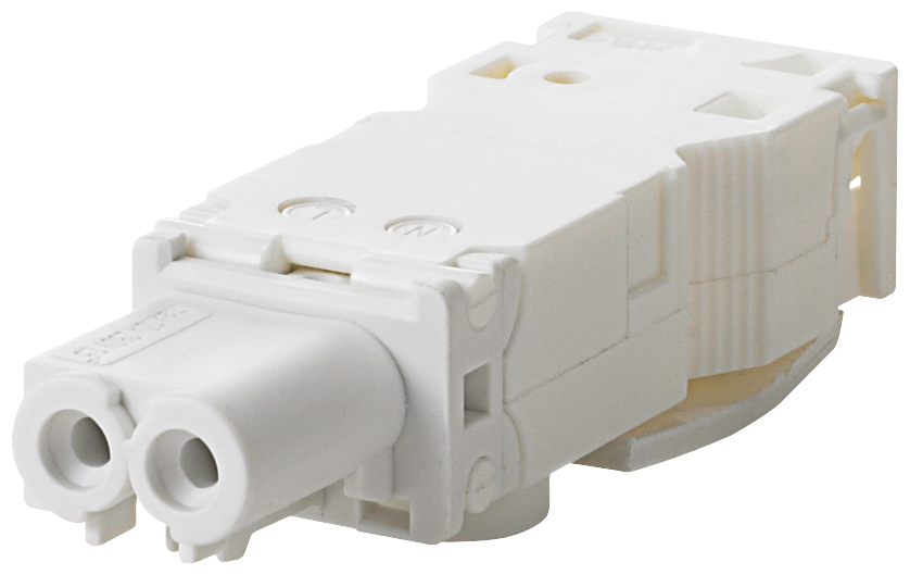 8MR2210-1A Accesorio, lámpara de LED 025, casquillo AC para lado de entrada, blanco