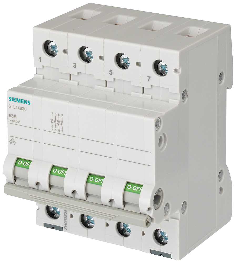 5TL1440-0 Interruptor corte carga 4P 40A 440V