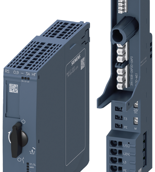 3RK1908-1SK00 ET 200SP MS, kit de iniciación con arrancador inversor 0,9 A - 3 A, BaseUnit, mó
