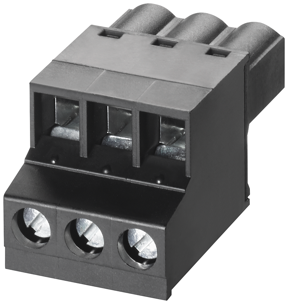 6GK5980-1CB00-0BA5 Bloque de bornes de tornillo para SCALANCE XB-000, 3 polos para alimentación, 24