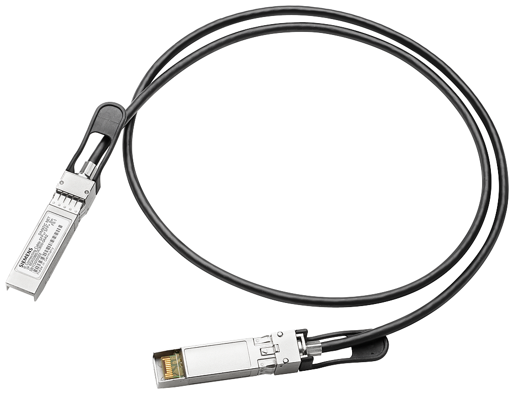6GK5980-3CB00-0AA1 Cable IE SFP+/SFP+, 1 m, cable IE preconfeccionado con conectores SFP+