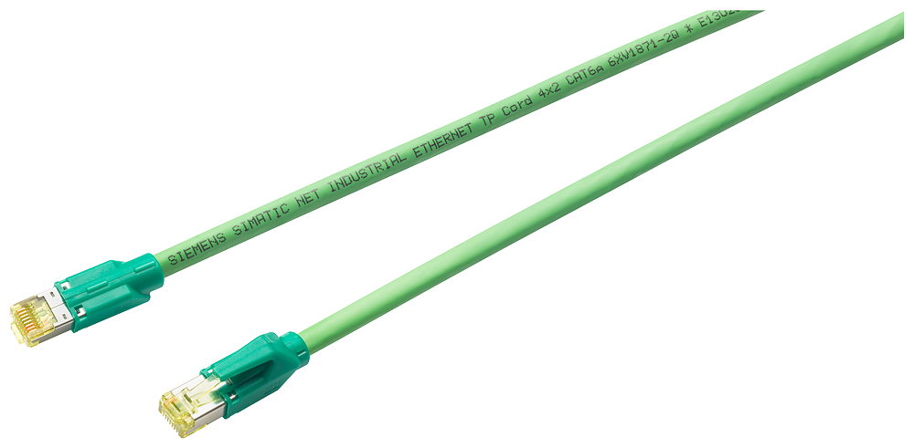 6XV1870-3QH40 Industrial Ethernet TP Cord RJ45/RJ45, Cat 6A, cable de par trenzado 4 × 2, conf