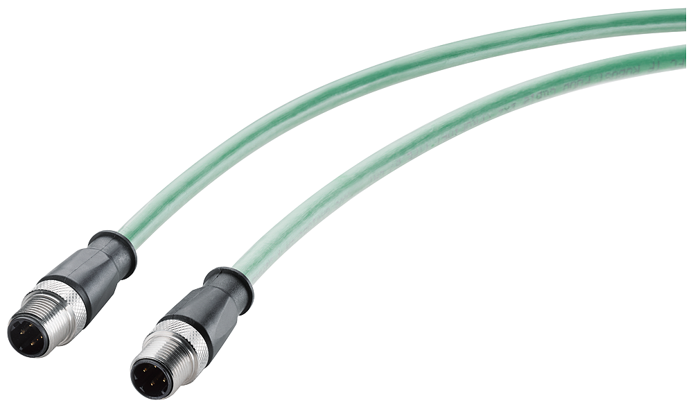 6XV1881-5AH20 IE Robust Connecting Cable M12-180/M12-180, IP69, preconfecc. IE FC Robust Food 