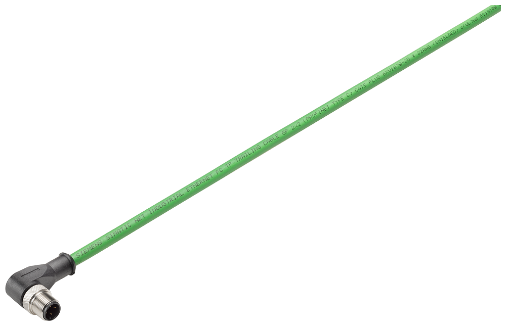 6XV1870-8GH10 IE Connecting Cable M12-90/M12-90, preconfecc. IE FC Trailing Calbe GP, con 2 co