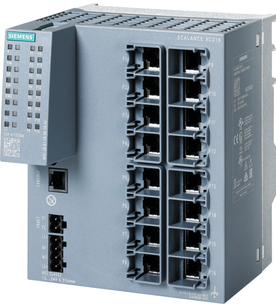 6GK5216-0BA00-2AC2 XC216 SWITCH gestionable 16xRJ45 10/100Mbits/s