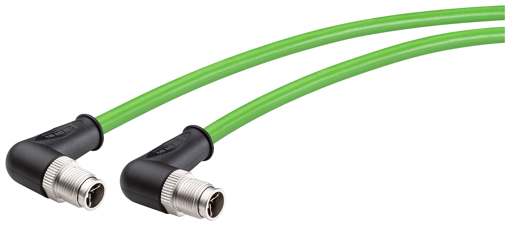 6XV1878-5GE50 IE TP Cord M12-90/M12-90 IE Flexible Cable preconf., con 2 conectores M12 (codif