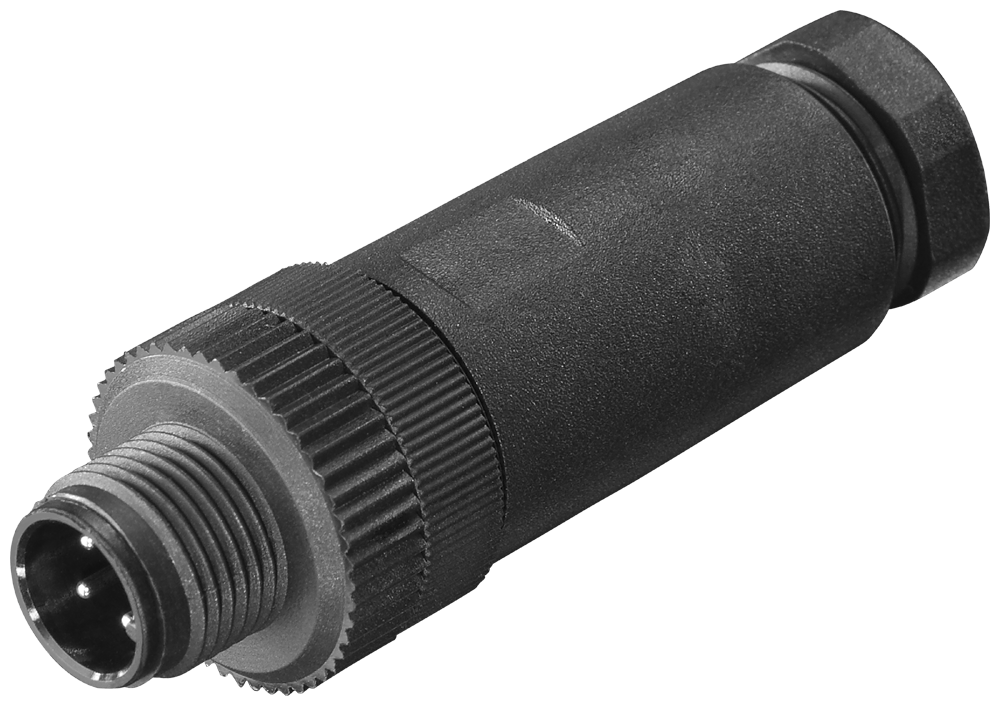 6GK1907-0DB10-6AA3 3uds conector macho recto M12 4P