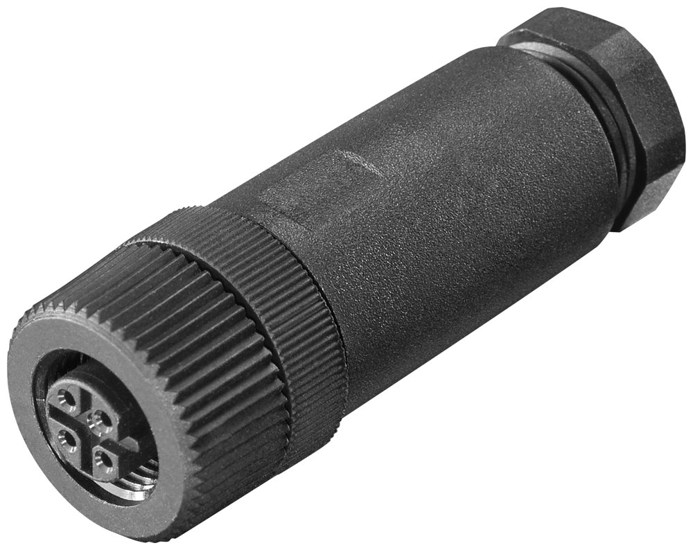 6GK1908-0DC10-6AA3 Signalling Contact M12 Cable Connector PRO, conector hembra para SCALANCE X208PR