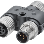 6GK1907-0DC00-6AA5 M12 Power T-TAP (código A), elemento en T para energía para switches SCALANCE XP