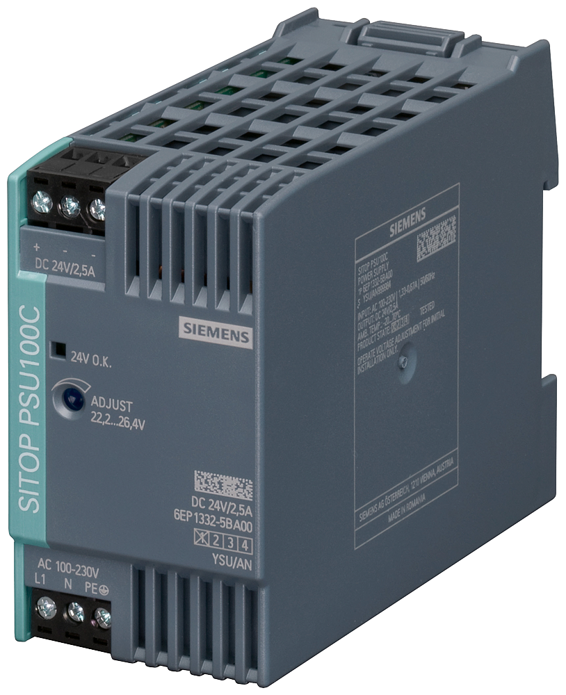 6EP1332-5BA00 Fuente alimentación PSU100C 2,5A AC120-230V/24VDC