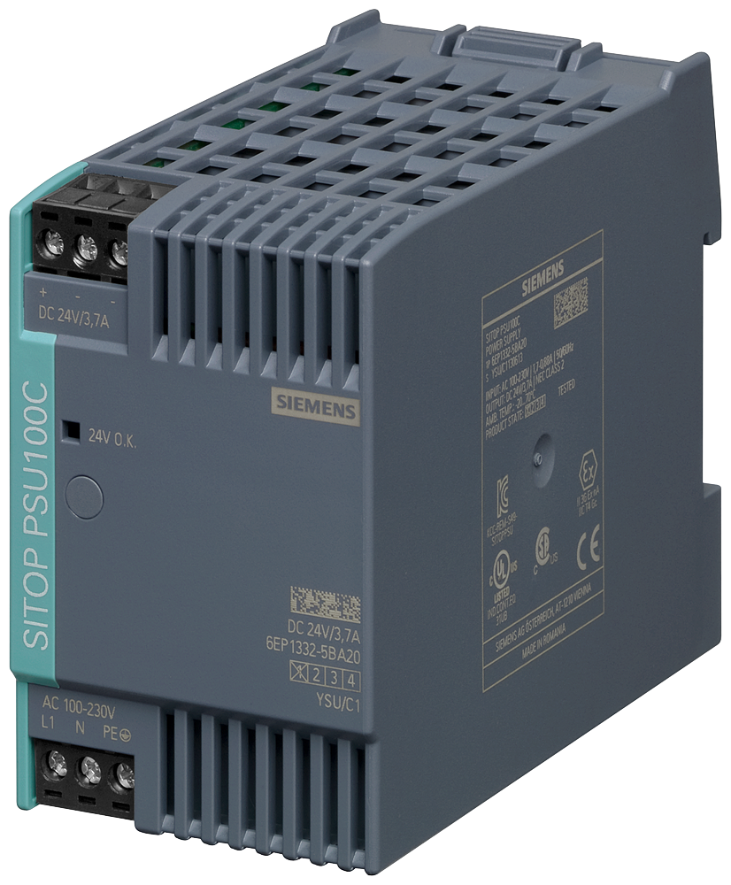 6EP1332-5BA20 Fuente alimentación PSU100C 3,7A AC120-230V/24VDC