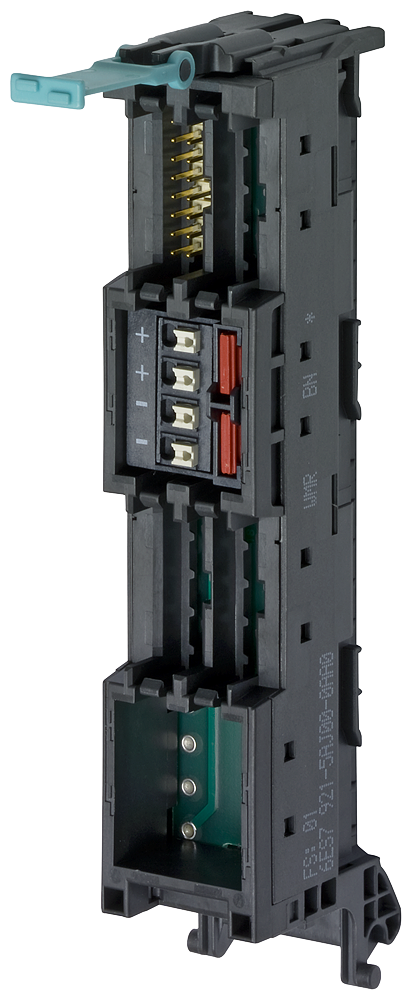 6ES7921-5AJ00-0AA0 Módulo de conexión frontal para SIMATIC S7-1500, E/S dig., 2 A, 16 p., push In