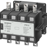3TK1542-0AP0 Contactor AC-1, 4 polos, 800 A, contactos principales 4 NA, contactos aux. 2 NA 
