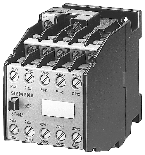 3TH4373-4MF0 Contactor auxiliar 73E, 7 NA + 3 NC, terminales planos, mando AC, 110 V AC, 132 
