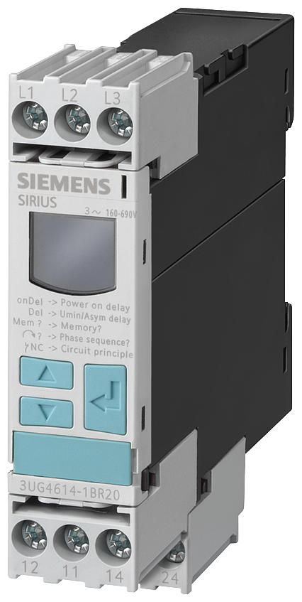 3UG4614-1BR20 Relé vig.fases 3x160A 690V