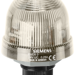 8WD5320-5BE Lámpara incorporada luz intermitente, con LED integrado, transparente, 24 V AC/D