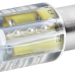 8WD4448-6XD Columnas de señalización, accesorio LED 115 V AC, BA15d, amarillo