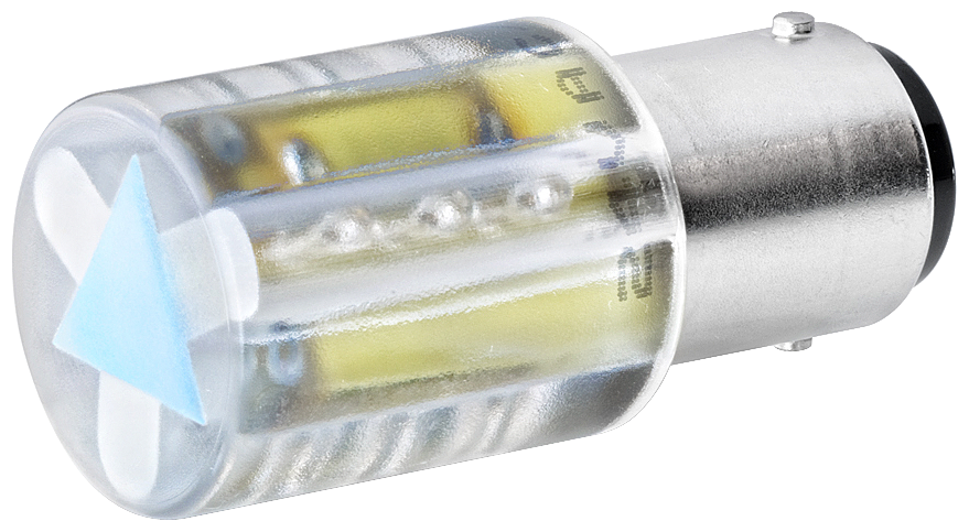 8WD4448-6XD Columnas de señalización, accesorio LED 115 V AC, BA15d, amarillo