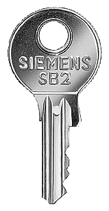 3SB2908-2AJ Llave para cerradura CES, n.º cerradura SB2