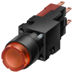 3SB2206-0LE01 Pulsador luminoso, 16 mm, redondo, plástico, verde