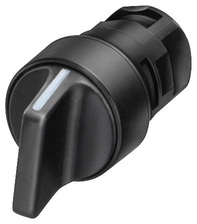 3SB2000-2HE01 Selector, 16 mm, redondo, plástico, verde