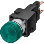 3SB2224-6BE06 Lámpara de señalización, 16 mm, redonda, plástico, verde