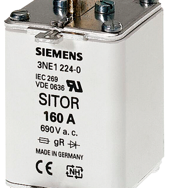 3NE1225-0 Fusible NH1 200A gS SITOR 690VAC / 250VDC