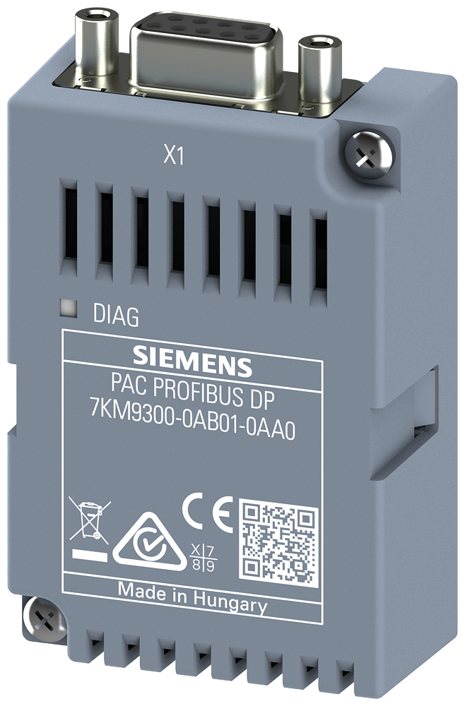 7KM9300-0AB01-0AA0 Mód.PROFIBUS DP PAC3200/3220/4200/ 3VA COM100/800