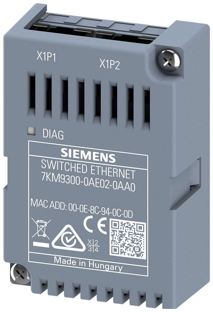 7KM9300-0AE02-0AA0 Módulo PROFINET PAC3200/3220/4200/ 3VA COM100/800