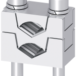 3NP1953-1BB20 Borne prisma doble 2 × 70-120 mm², para tamaño NH2, con conexión por tornil