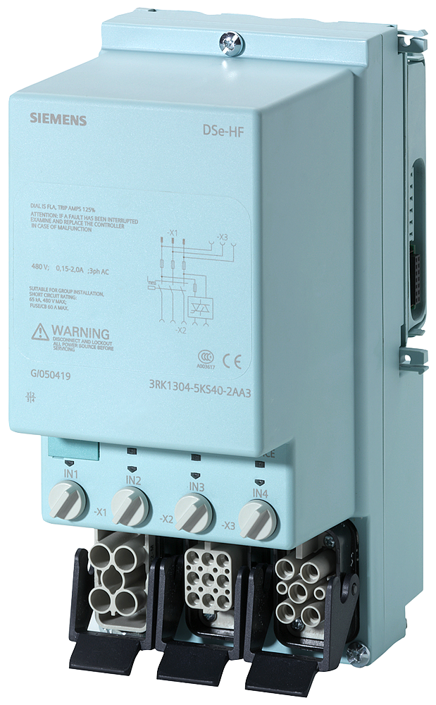 3RK1304-5KS40-2AA3 Arrancador directo ET 200pro DSE HF High Feature, HAN Q4/2-HAN Q8/0 con contacto