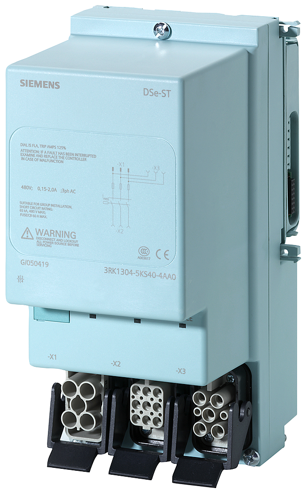 3RK1304-5KS40-4AA3 Arrancador directo ET 200pro DSE ST Standard, maniobra mecánica, protección elec