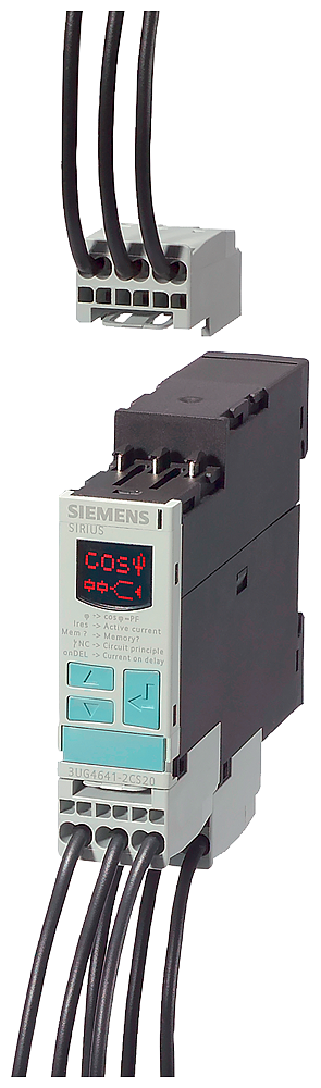 3UG4641-2CS20 Relé de vigilancia digital, vigilancia de cos-phi y corriente de 90-690 V AC