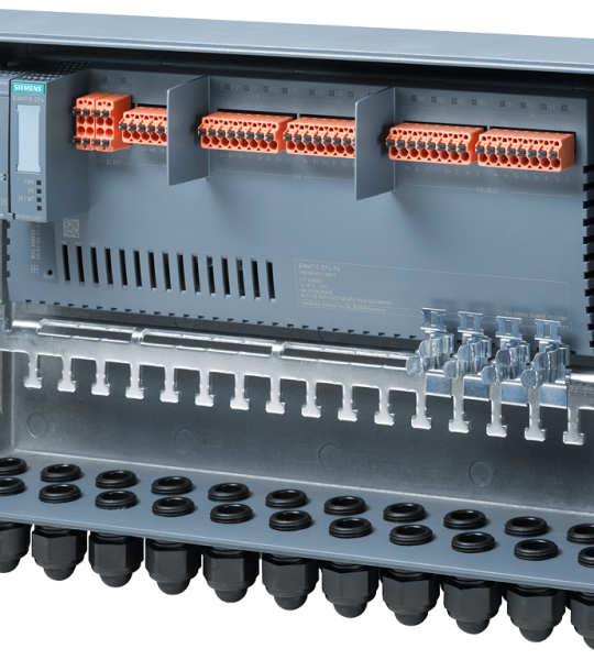 6ES7655-5PX11-1AX0 SIMATIC CFU PA Bundle con caja de aluminio para aparatos de campo digitales