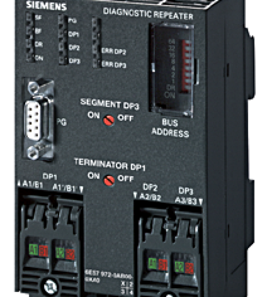 6ES7972-0AB01-0XA0 Repetidor con diagnóstico RS485 p/redes PROFIBUS