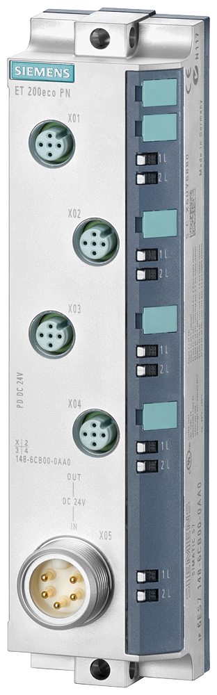 6ES7148-6CB00-0AA0 Distribuidor de tensión 24VDC ET200ECO PN