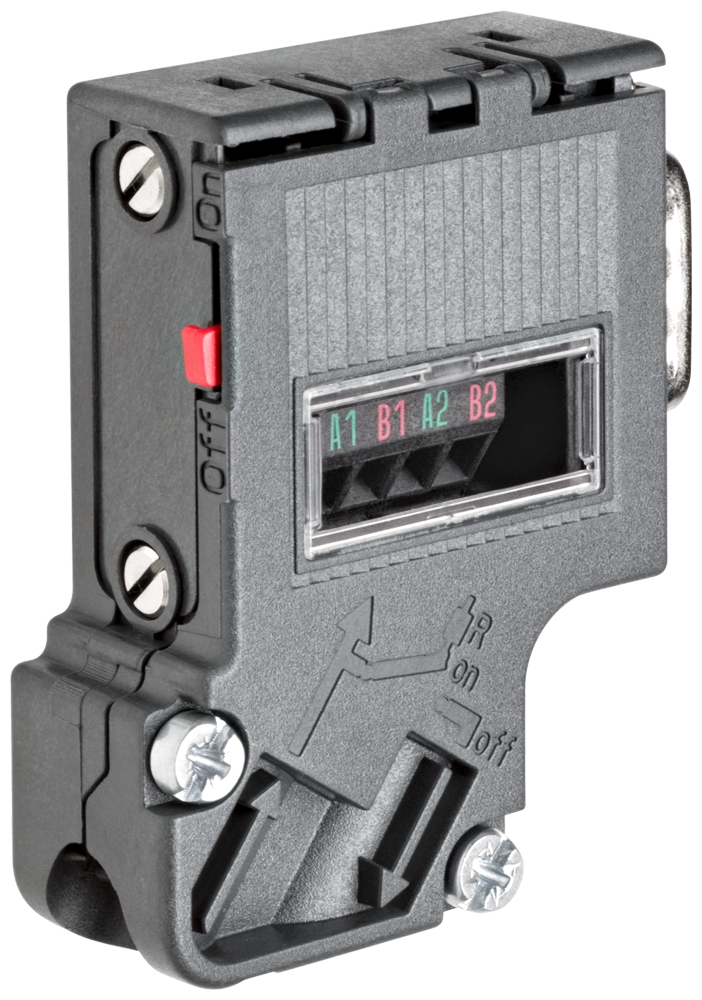 6ES7972-0BA42-0XA0 Conector profibus inclinada sin PG