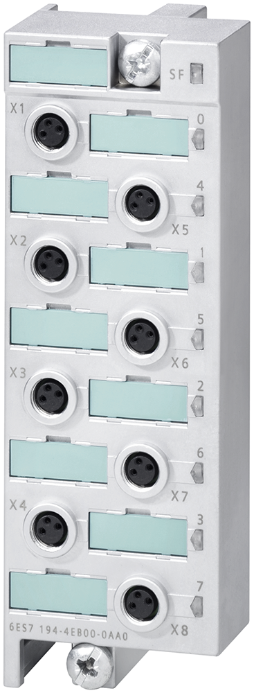 6ES7194-4EB00-0AA0 SIMATIC ET 200pro CM IO 8x M8