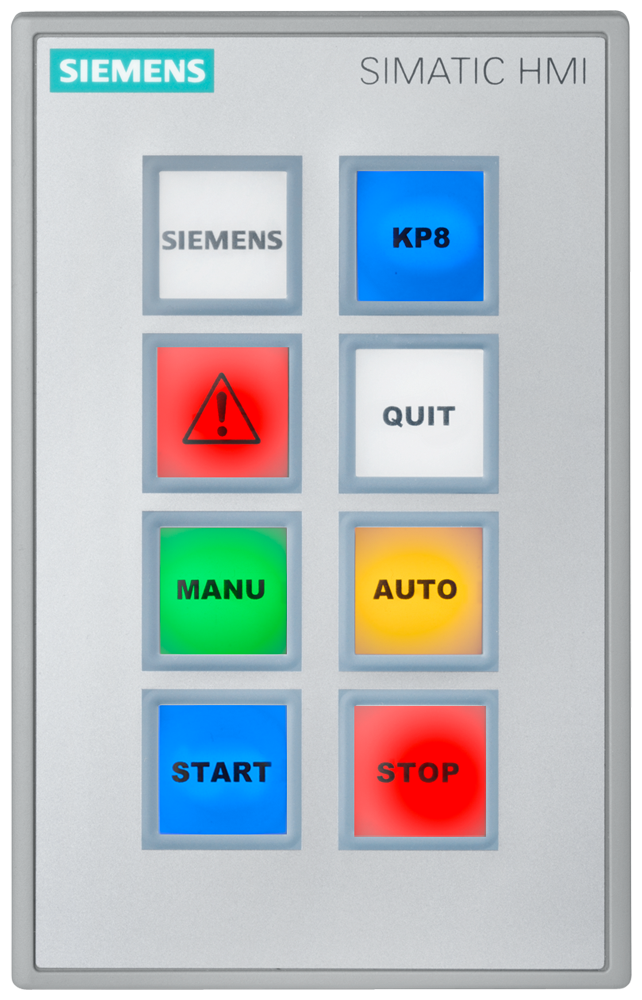 6AV3688-3AY36-0AX0 KP8 PN KEY PANEL 8t 8e/8s LED