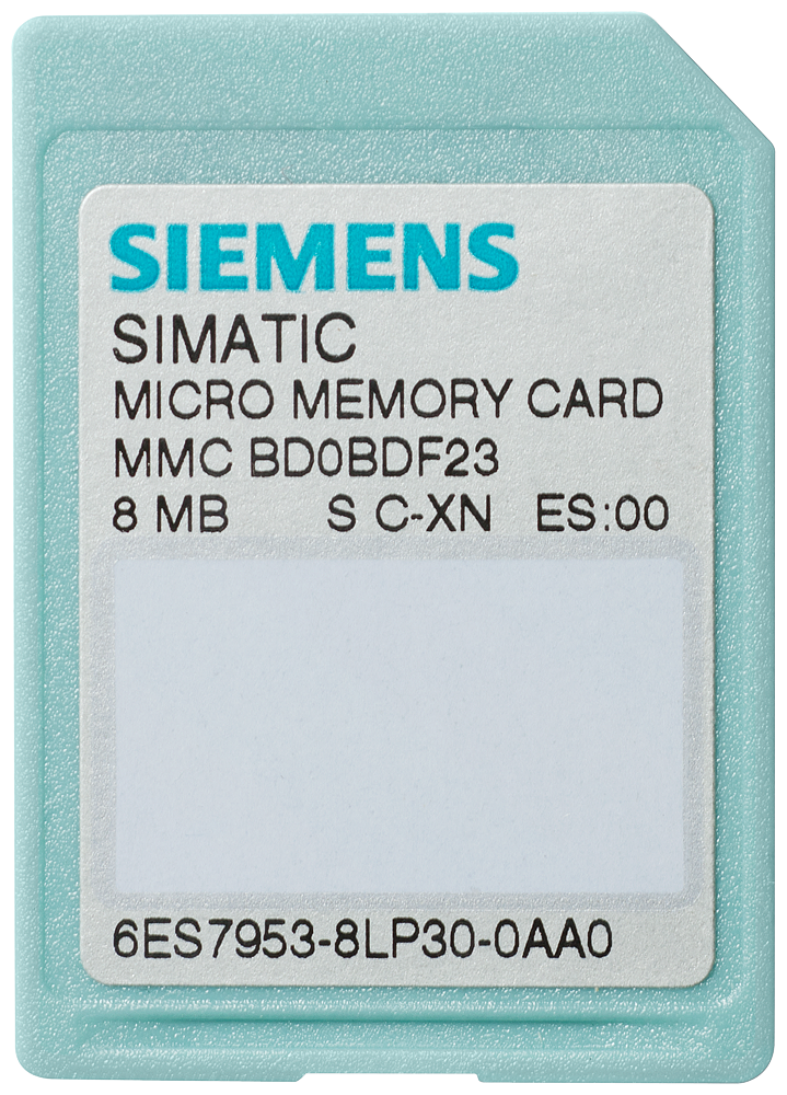 6ES7953-8LP31-0AA0 Micro Memory Card 8Mb FLASH p/S7-300/ET200/C7