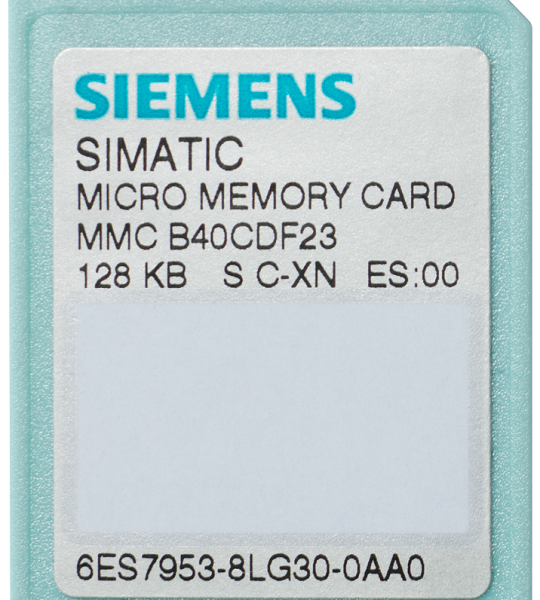 6ES7953-8LF31-0AA0 Micro Memory Card 64kB FLASH p/S7-300/ET200/C7