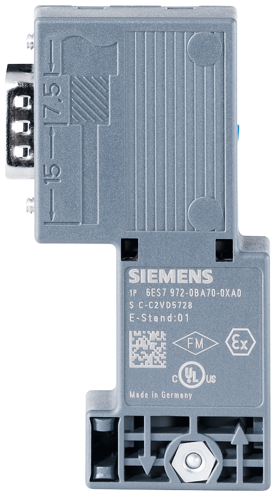 6ES7972-0BA70-0XA0 Conector profibus 90º sin PG FastConnect