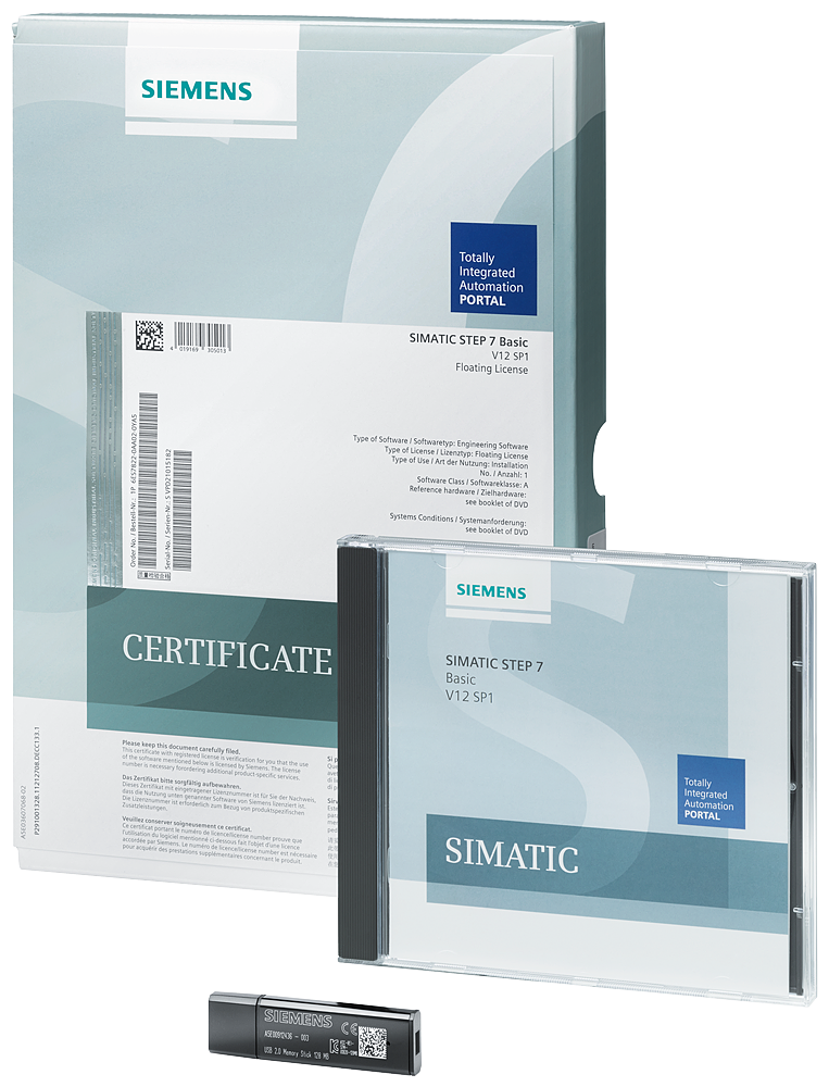 6ES7810-5CC12-0YA7 SIMATIC STEP 7 Professional 2017 sin TIA Portal Trial License