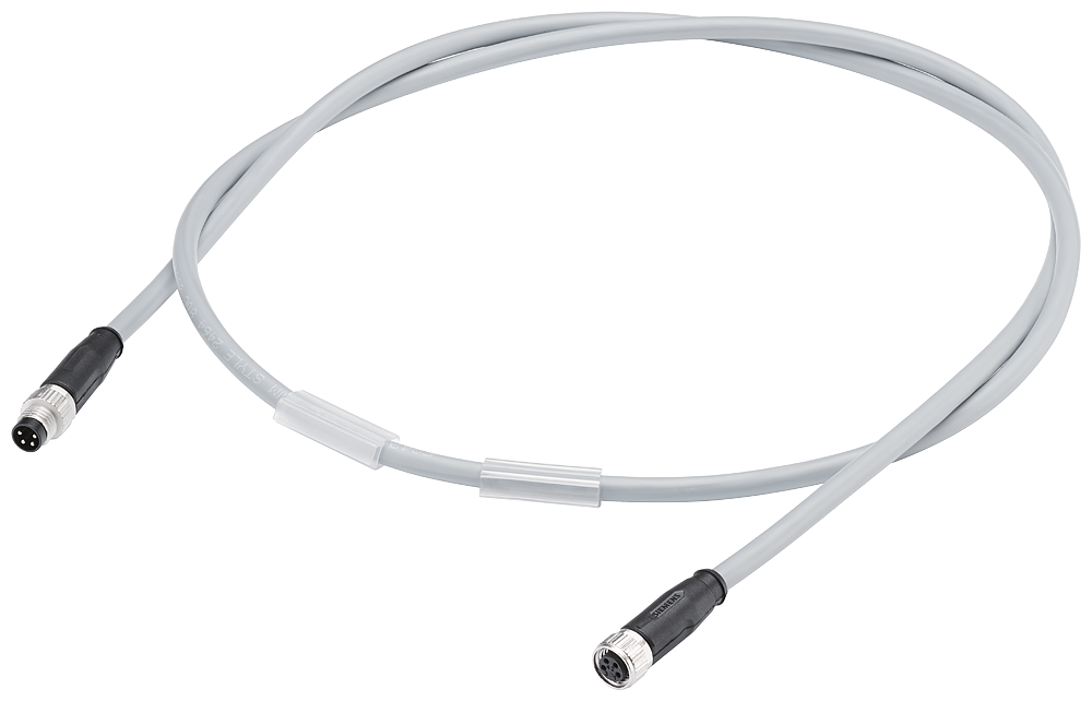 6ES7194-2LH02-1AA0 Cable de potencia 0,19mts p/ET M8 4p/M8 4p