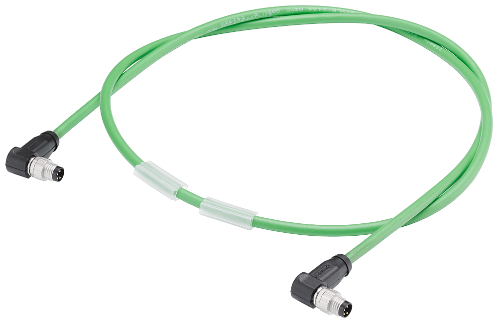 6ES7194-2LH10-0AB0 SIMATIC ET 200AL Cable de bus conectorizado por ambos extremos, acodado, 1,0 m p